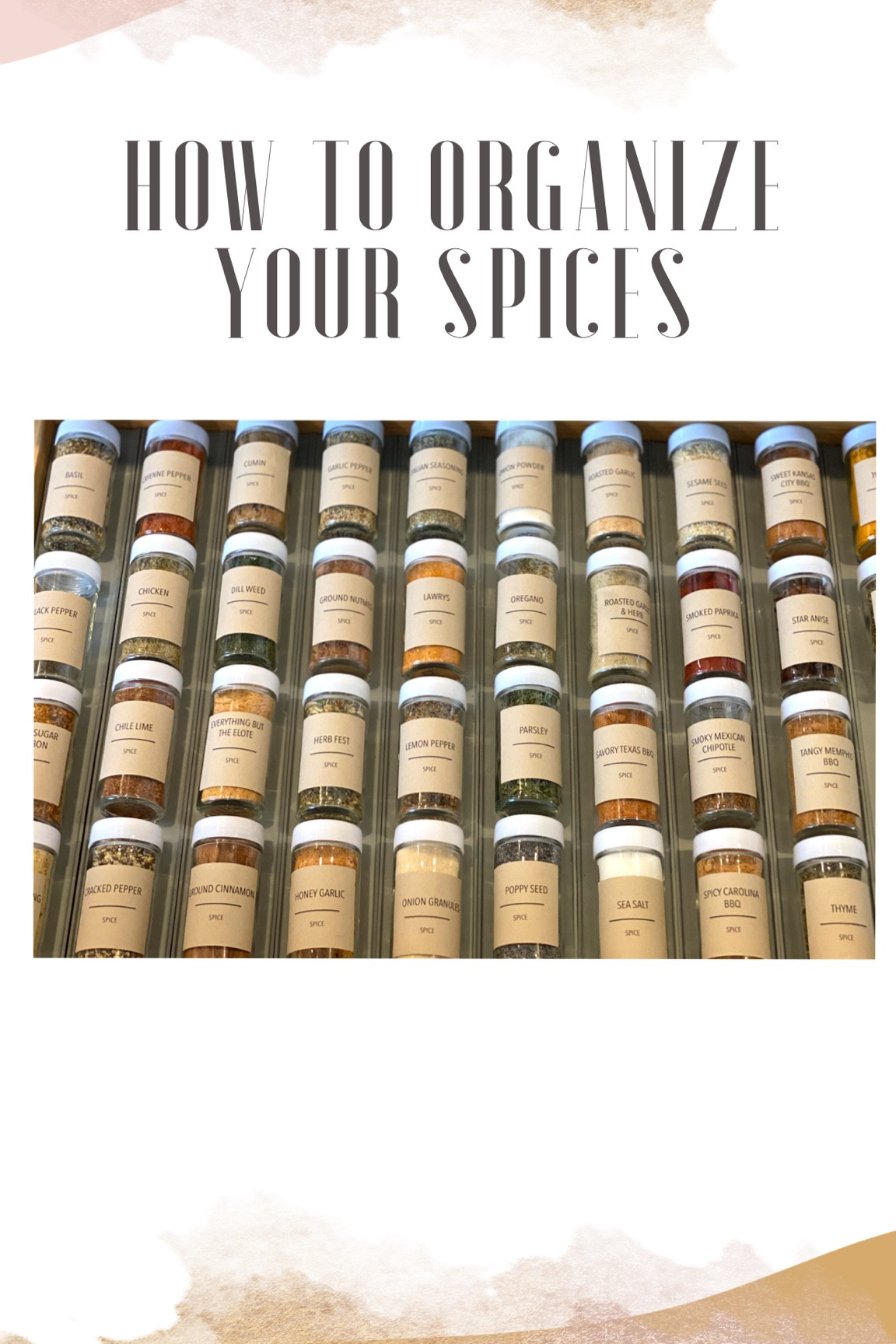 Organizing my spices was such a self care moment for me. Weird, right?!

#LTKfamily #LTKhome