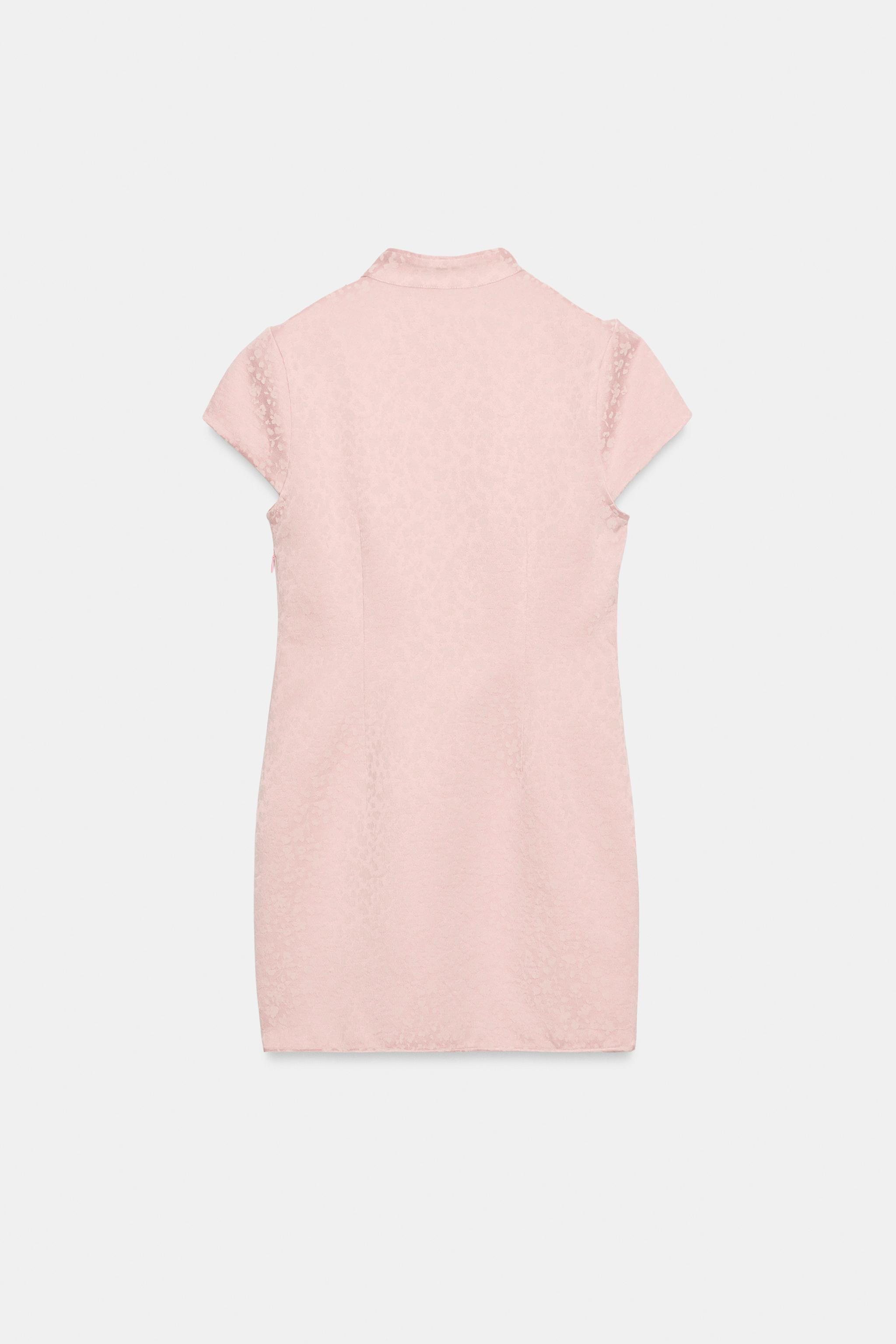 SHORT JACQUARD DRESS | Zara US