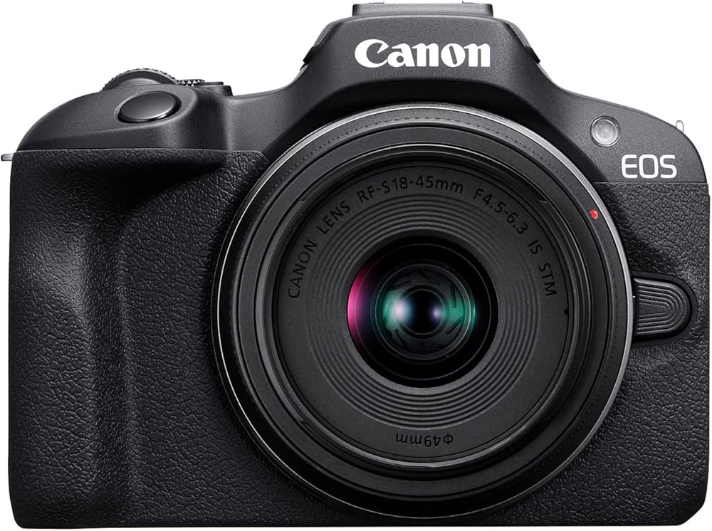 Canon EOS R100 Mirrorless Camera RF-S18-45mm F4.5-6.3 is STM & RF-S55-210mm F5-7.1 is STM Lens Ki... | Amazon (US)