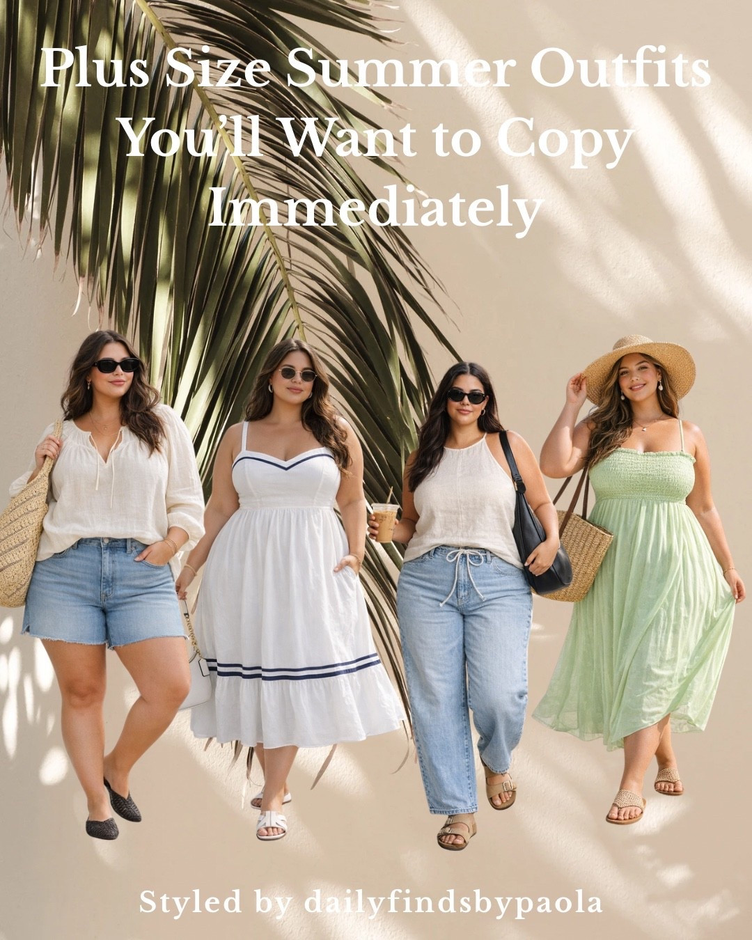 If you’ve been looking for easy plus size summer outfits, this is your sign 🤍 These looks are perfect for everyday wear, vacations, brunch, or casual summer days. Think effortless, flattering, and comfortable pieces you can mix and match all season long.

From flowy dresses to relaxed denim and lightweight tops, these curvy girl summer outfits are made to feel confident and put together without overthinking it.

Shop all outfits below 🤍

#LTKSeasonal #LTKPlusSize #LTKU