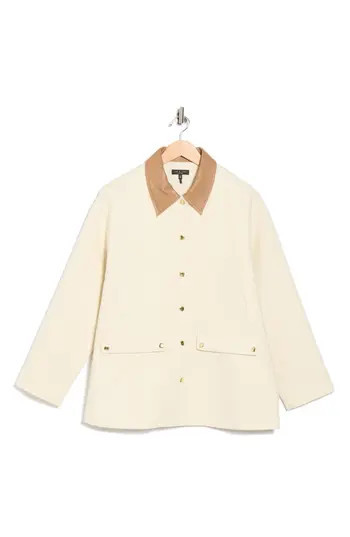 rag & bone Cassidy Jacket in Ivory at Nordstrom Rack, Size Large | Nordstrom Rack