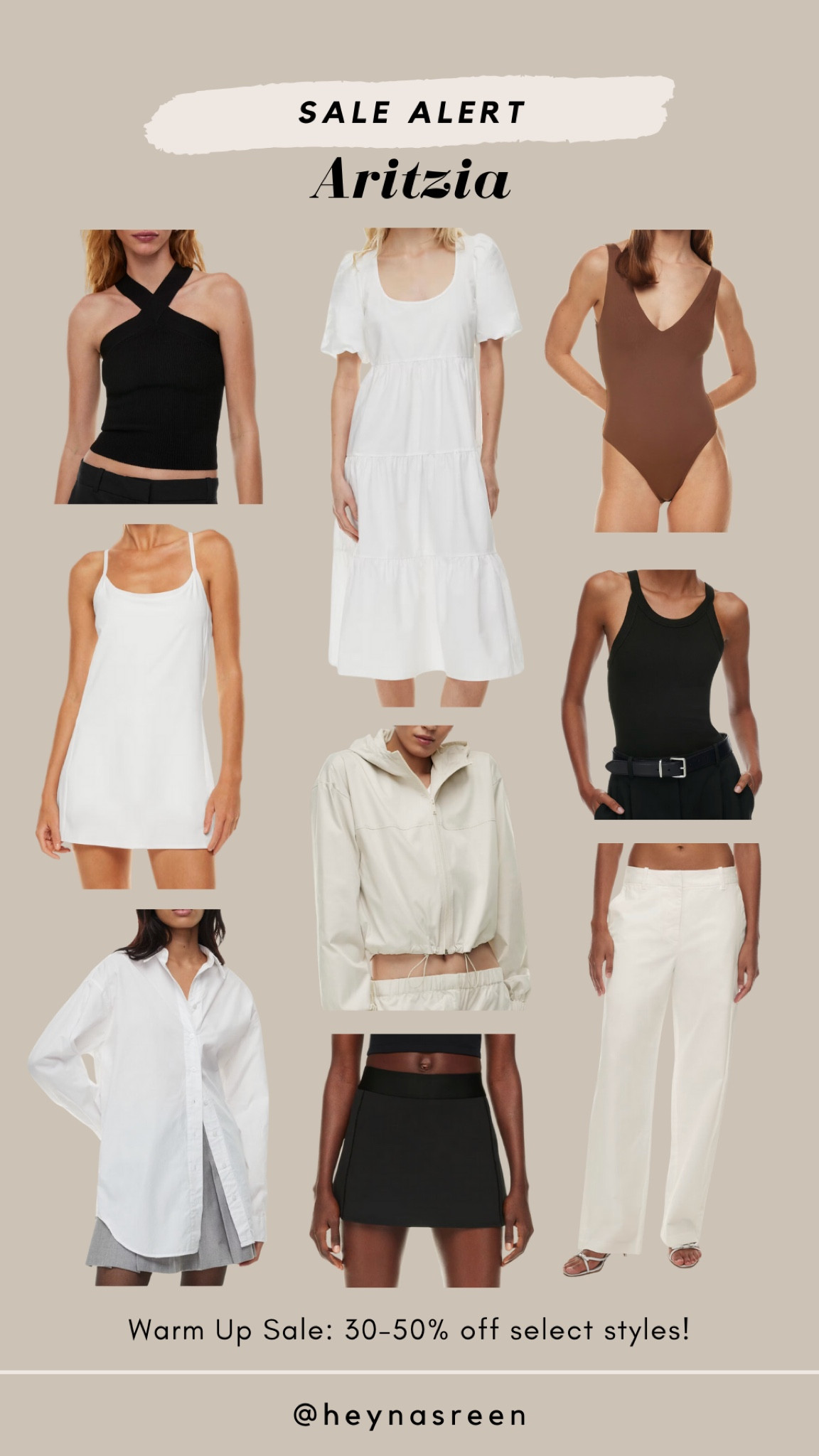 Shop my top picks at Aritzia while they are up to 50% off! Great basics for your capsule wardrobe 🖤

#LTKStyleTip #LTKSummerSales #LTKSaleAlert