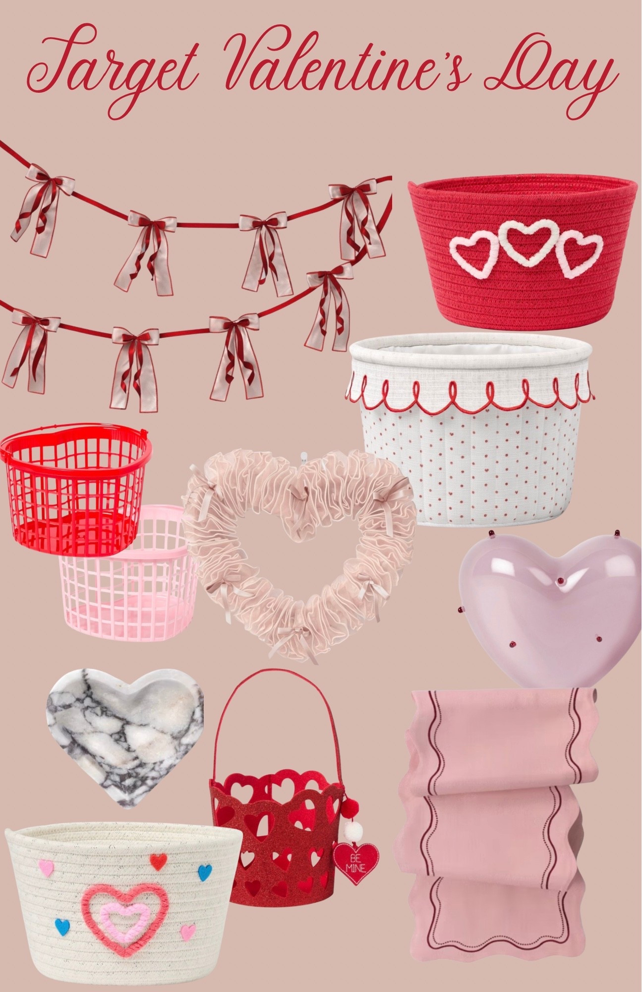 Valentine’s Day baskets and decor 

#LTKSeasonal #LTKmomlife #LTKKids
