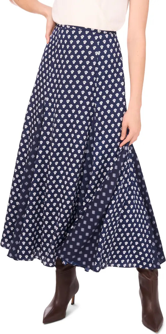 Foulard Print Godet Maxi Skirt | Nordstrom Rack