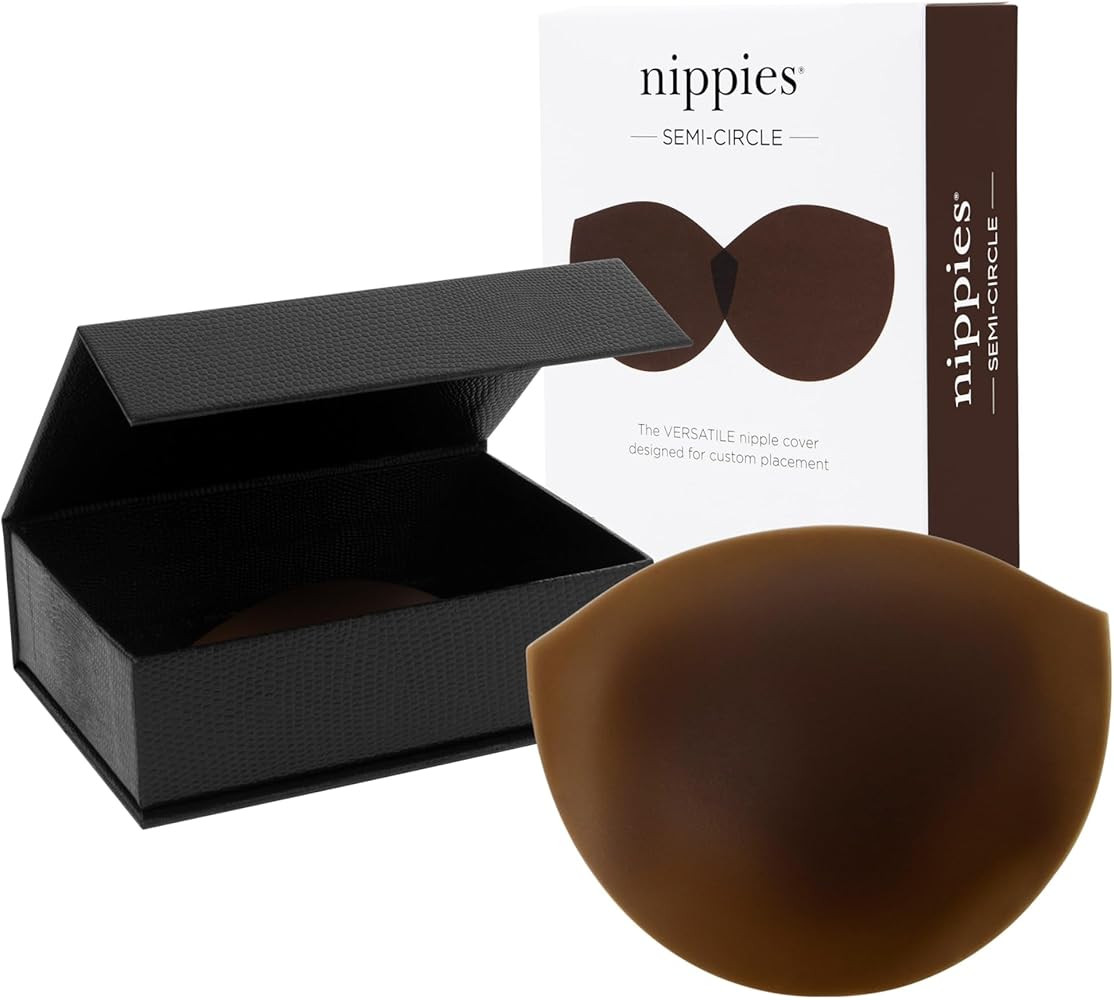 Bristols 6 Women's Nippies Semicircle Nipple Covers, Creme, One Size at Amazon Women\u2019s Cloth... | Amazon (US)