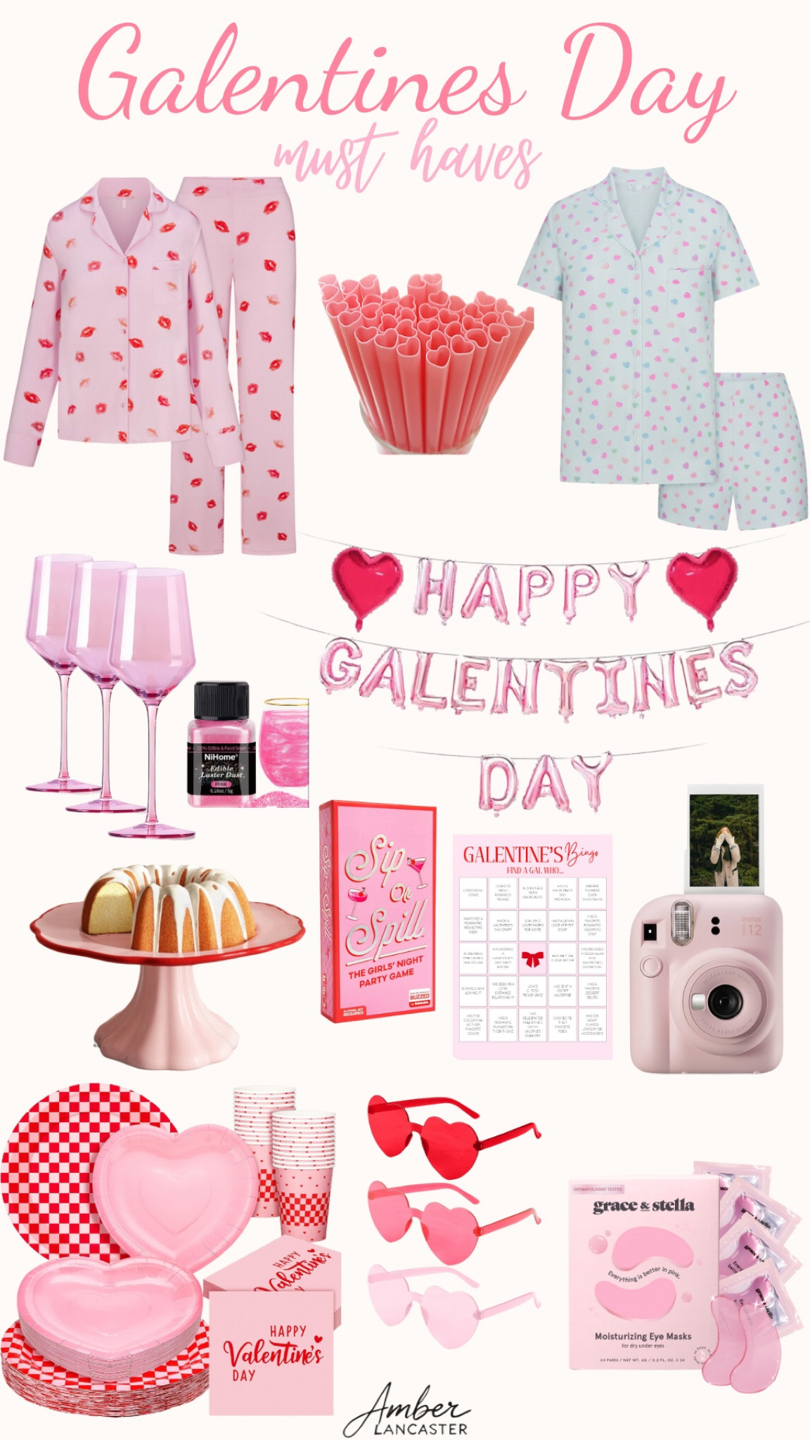 Galentine’s Day! 🎀💗👯‍♀️ |
galentines day, galentines party, valentines pajamas, galentines decorations, galentines pajamas, valentines pajamas women, valentines day party.

#LTKParties #LTKSeasonal #LTKGiftGuide