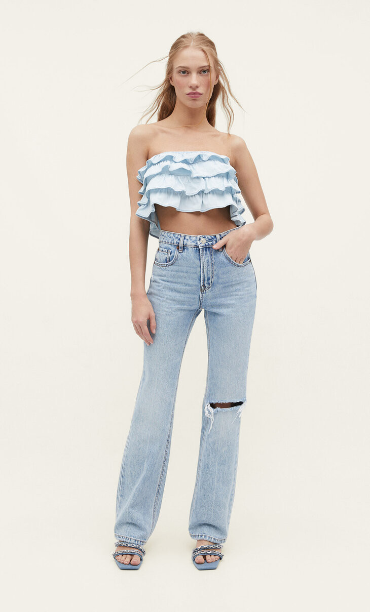 Vintage flared jeans | Stradivarius (UK)