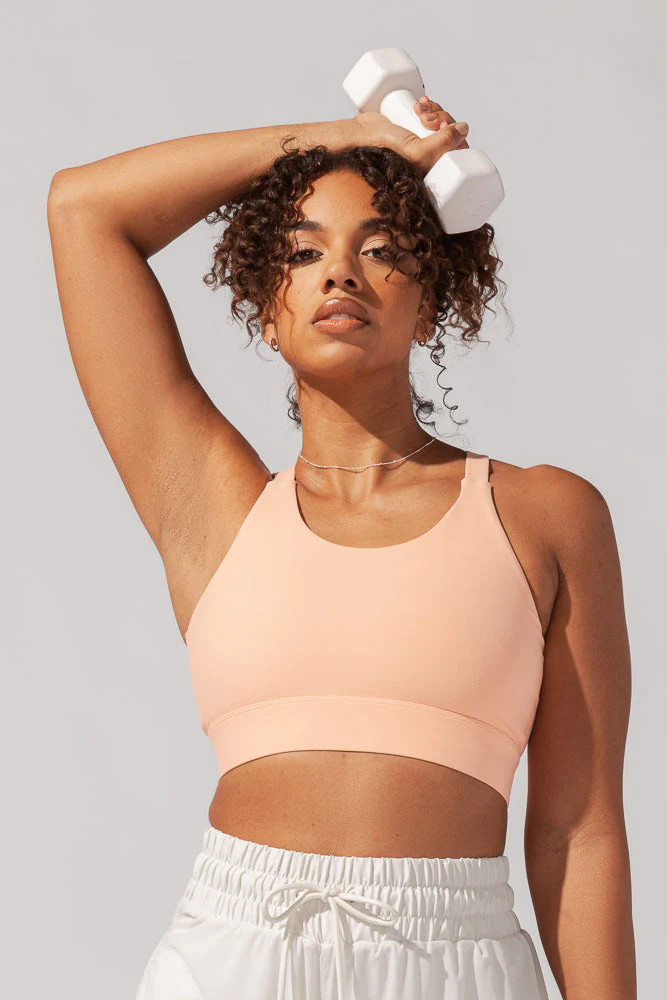 Ambition Bra Y Back Adjustable Bra - Apricot | POPFLEX