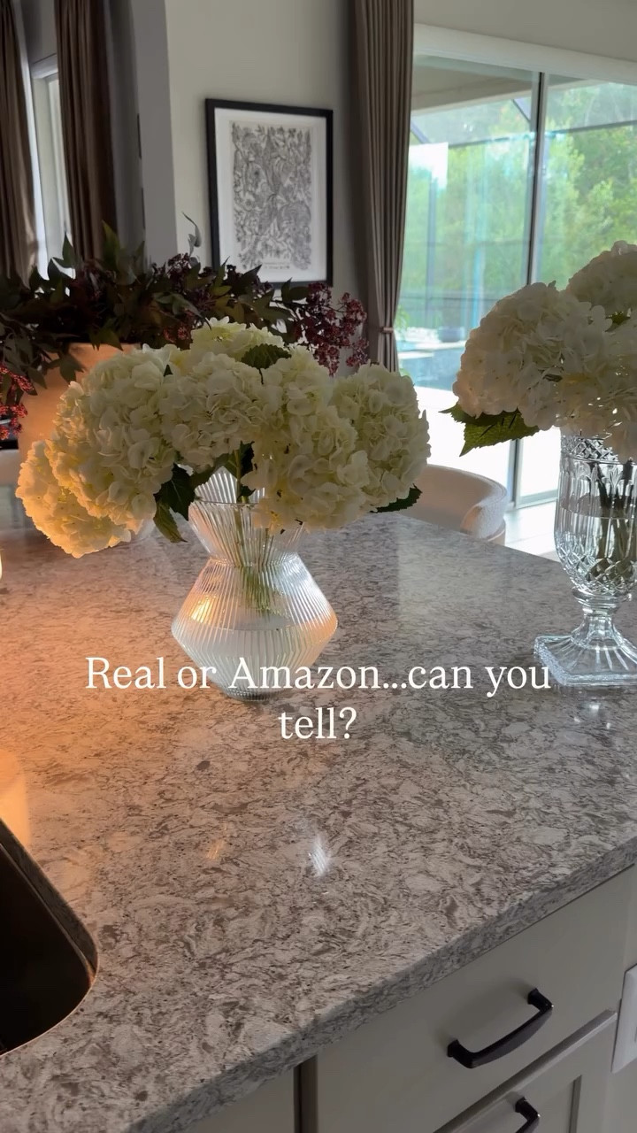 Real or Amazon…can you tell the difference? If you don’t have these hydrangeas yet, get them✨they are so realistic…by far the best on Amazon✨

#LTKHome
