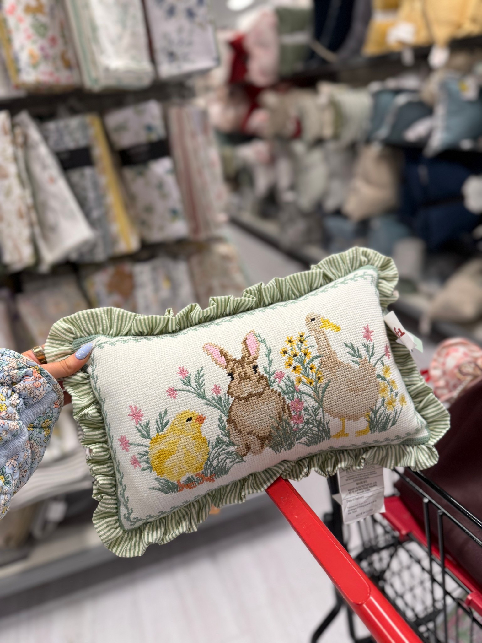 An immediate buy for the kids play couch in the playroom… SOO CUTE!! Actually found online so had to share with you!

Easter pillows, vintage pillow, duck, bunny, goose, animal pillow, striped ruffles, playroom finds 

#LTKmomlife #LTKdayinmylife #LTKHome