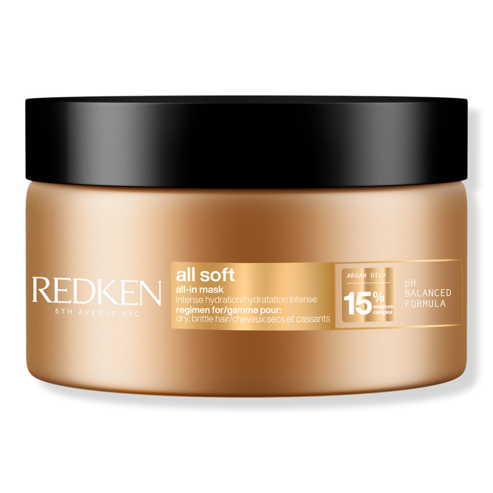 Redken All Soft All-In Mask Deep Conditioning Hair Mask for Dry, Brittle Hair - 3.4 oz | Ulta