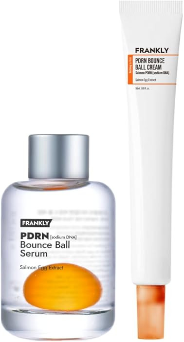 FRANKLY Salmon PDRN Bounce Ball Serum & Cream Duo – 99% Pure Salmon DNA for Post Microneedling ... | Amazon (US)