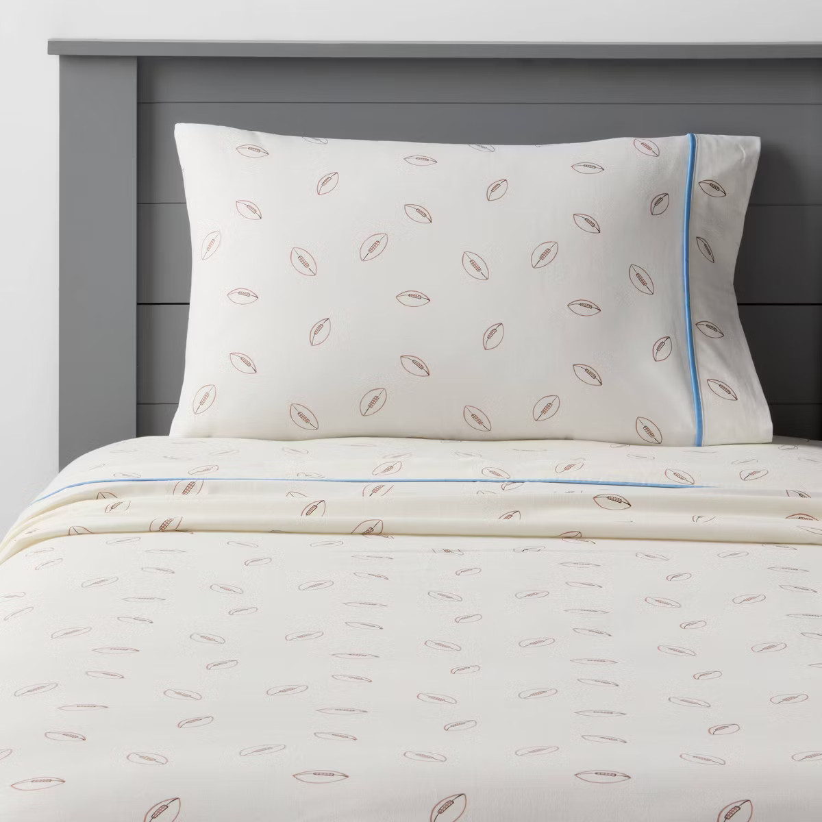 Football Kids' Cotton Sheet Set - Pillowfort™ | Target