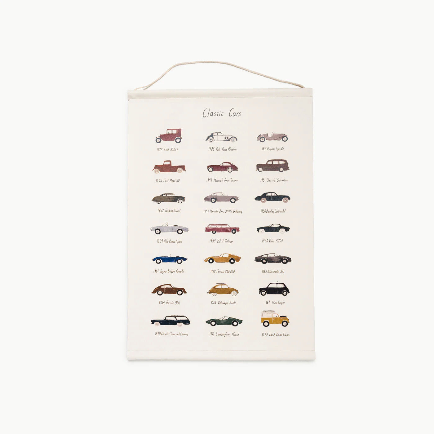 Bonded Leather Poster | Elevated Nursery Decor | Gathre