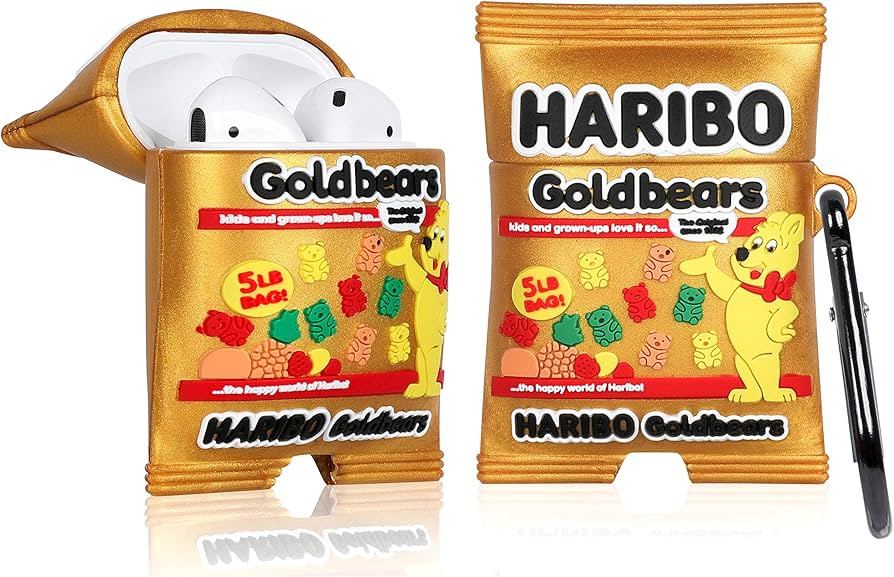 Oqplog for AirPod 2/1 Case Food Design Cover for AirPods Silicone Cases Air Pods Cute Funny Carto... | Amazon (US)