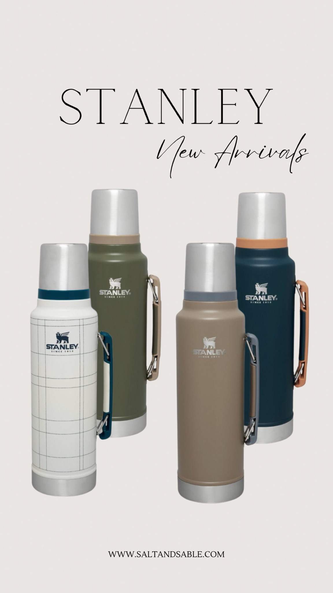 New Stanley 48 oz stainless steel thermos bottles at Target. These are part of the Hearth and Hand collection. Just in time for cozy soup season! 

Stanley cup
Stanley mug 
Stanley thermos 
Hearth and Hand with Magnolia 
Stanley water jug 

#LTKunder50 #LTKSeasonal #LTKFind