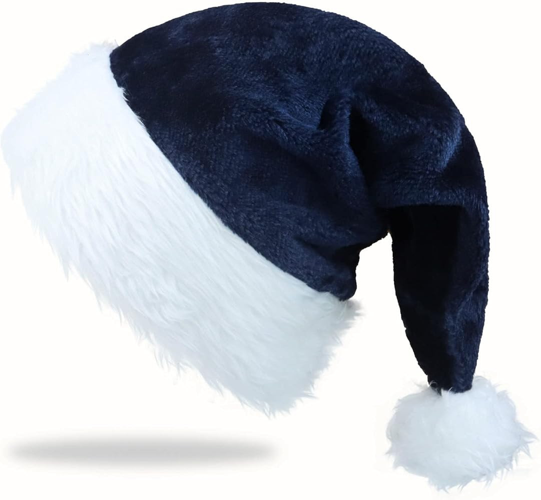 Santa Hat Xmas Holiday Hat for Christmas New Year | Amazon (US)
