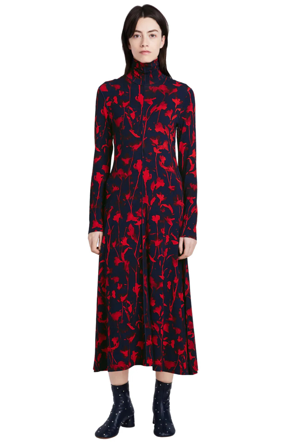 Cyanotype Jersey Dress | Oliver Clothing