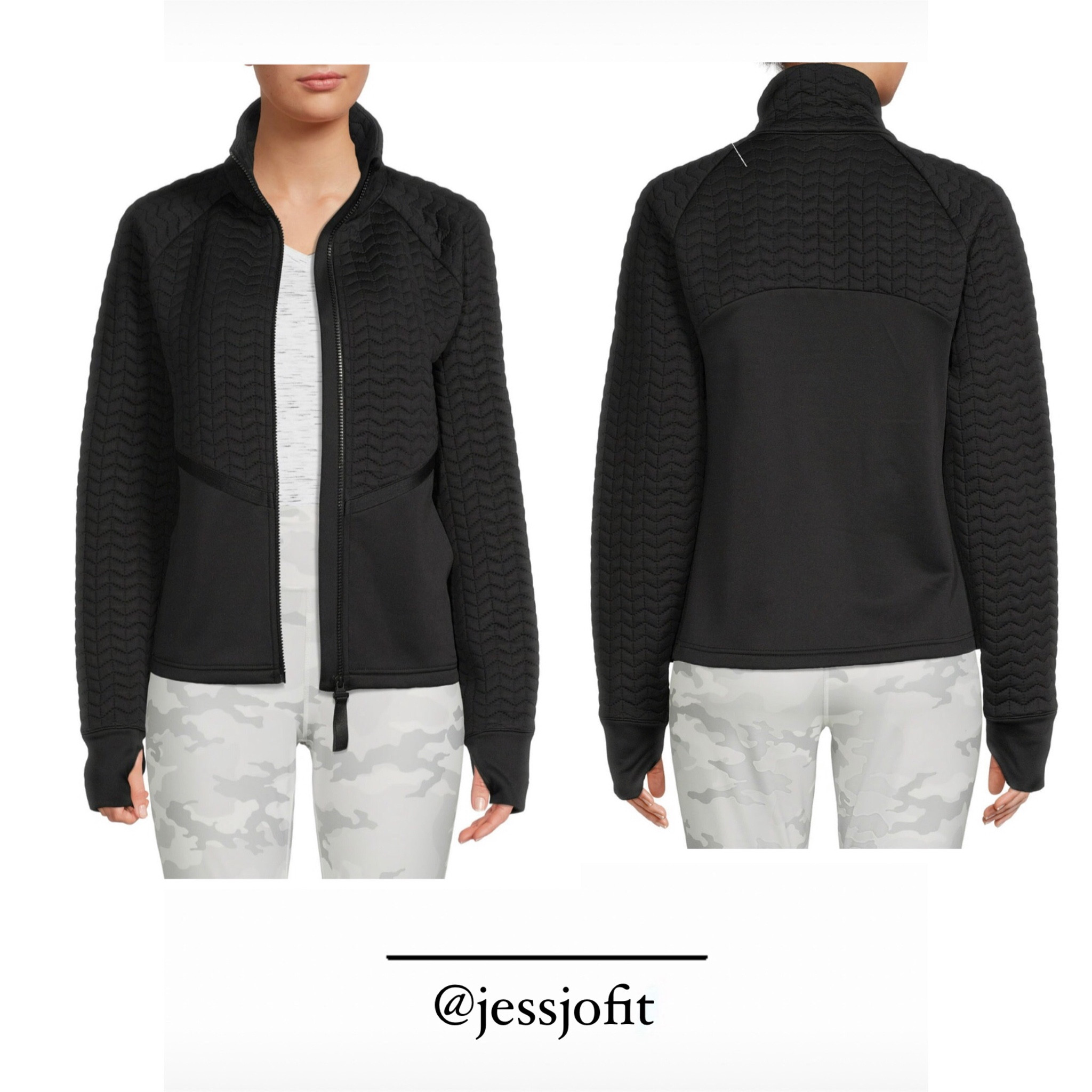 Avia quilted jacket from Walmart. So comfy! Fits TTS  

#LTKSeasonal #LTKsalealert #LTKunder50