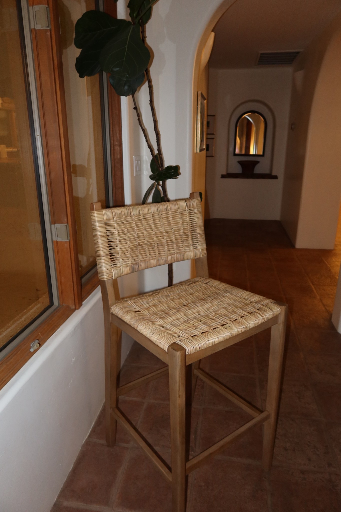 100% obsessed with my world market barstools! 

