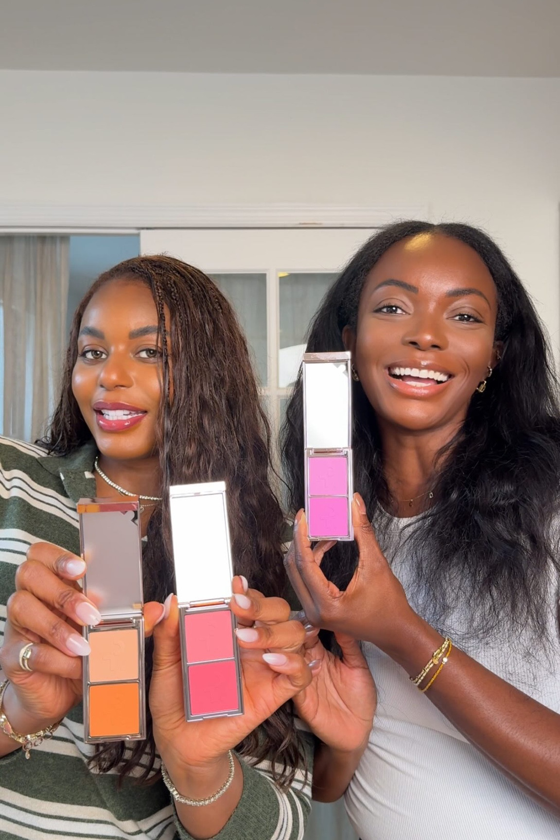 Trying the new Patrick Ta transition blushes! Using the liquid transition bush as a base, followed by major headlines blushes, and then the Major Headlines Transition Blurring Under Eye Blush Duo - perfect for brightening and transitioning! … 

For more links to wedding guest dress summer, country concert outfits, date night outfits, graduation guest outfits, summer dresses, work outfits, graduation dresses, business casual workwear, vacation outfits beach, follow me on LTK! ✨


#LTKmorningroutine #LTKBeauty #LTKgrwm