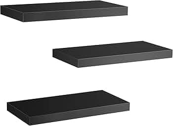 AMADA HOMEFURNISHING Floating Shelves Invisible Wall Mounted 3 Sets, Modern Faux Wood Storage She... | Amazon (CA)