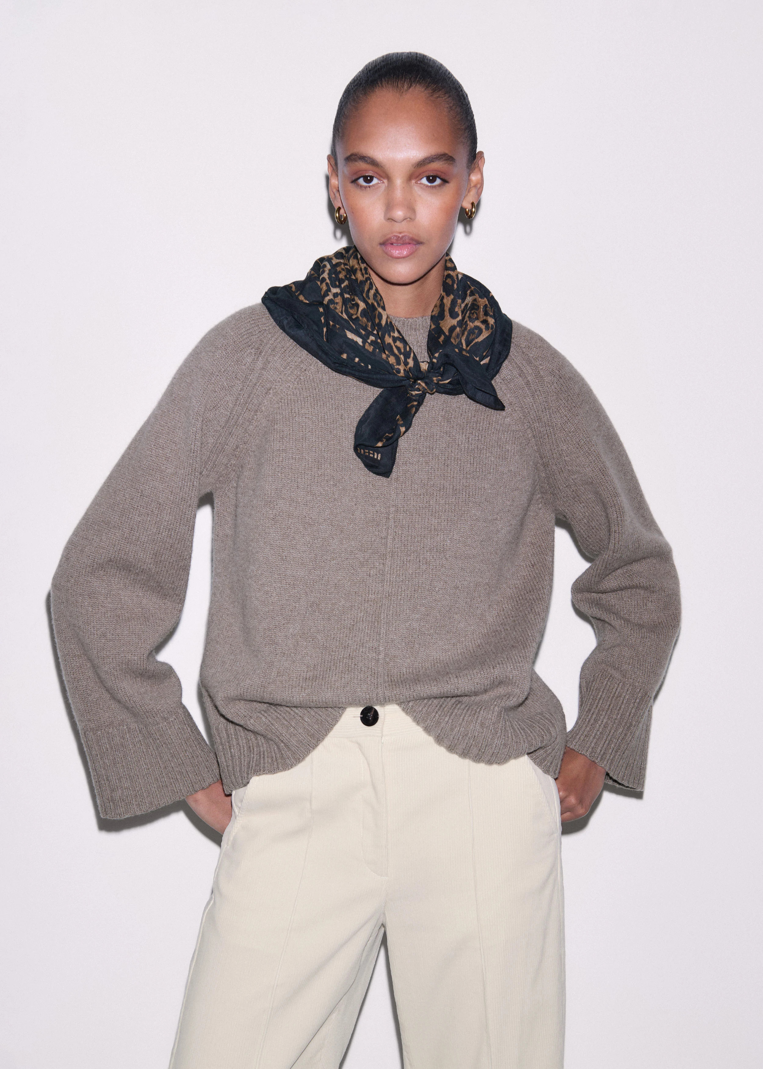 Raglan Jumper + Snood Merino + Cashmere | ME+EM Global (Excluding US)
