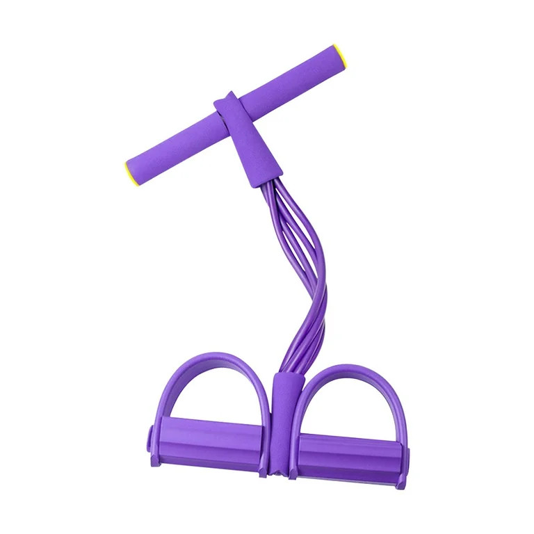 21 Fitness Resistance Bands-4 Tube Pedal Ankle Puller - 2023 New Sit Up Leg Stretch Rope Exercise... | Walmart (US)