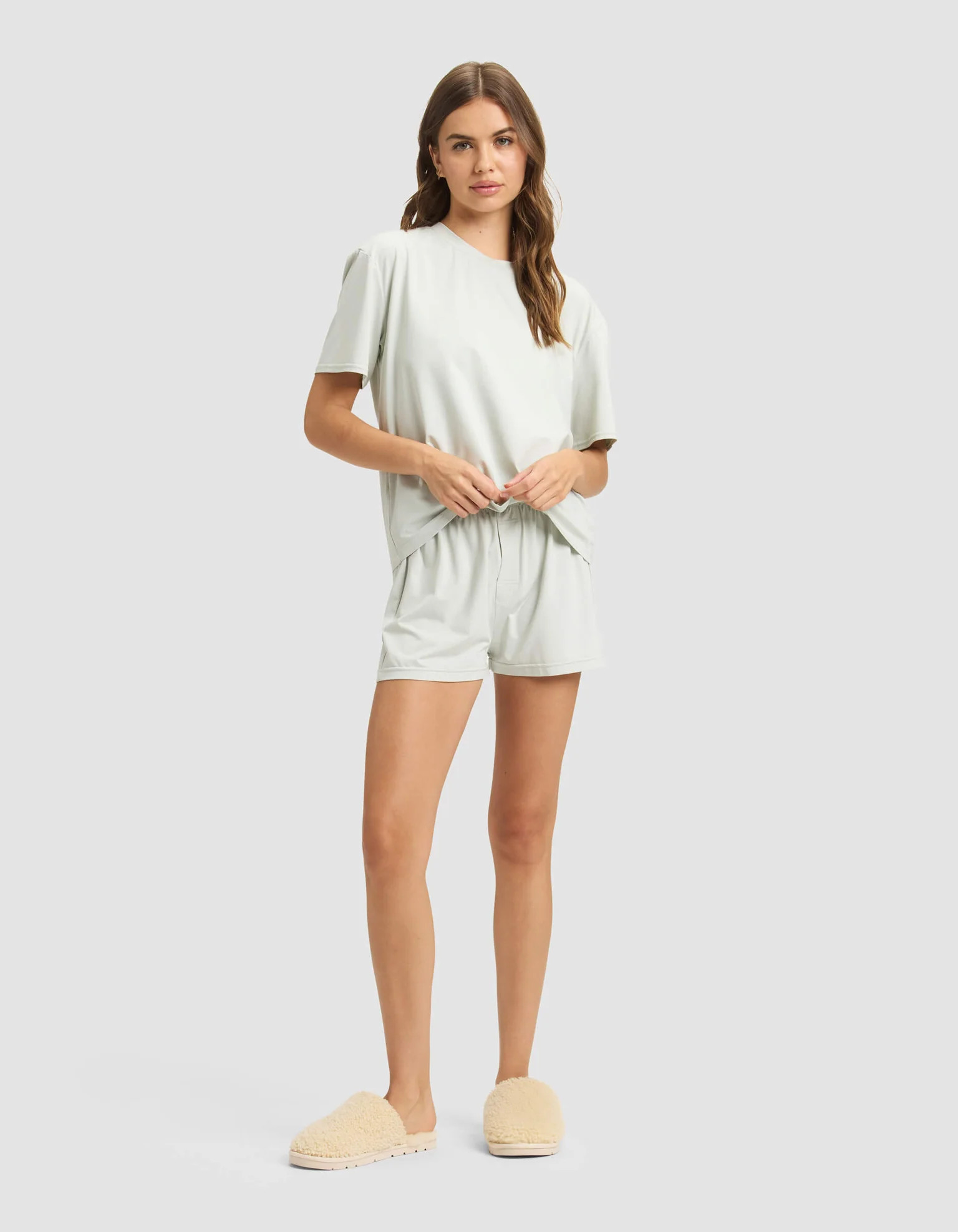 Women's First Layer Pajama Short Sleeve Tee | Cozy Earth
