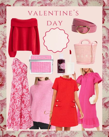 Some early shopping on a dreary day for upcoming Valentine’s Day! ❤️ 

Midi dress, wedding guest dress, resort wear pink sweater, makeup, dior, benefit, belt

#LTKSeasonal #LTKstyletip