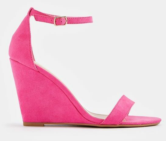 JustFab Wedges Liota Wedge Womens Pink Size Standard Width | JustFab