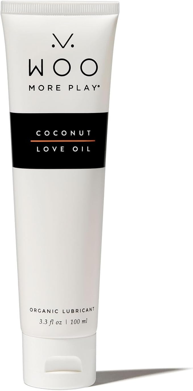 Woo More Play Coconut Love Oil | Organic Coconut Oil Personal Lubricant for Men and Women | Natur... | Amazon (US)
