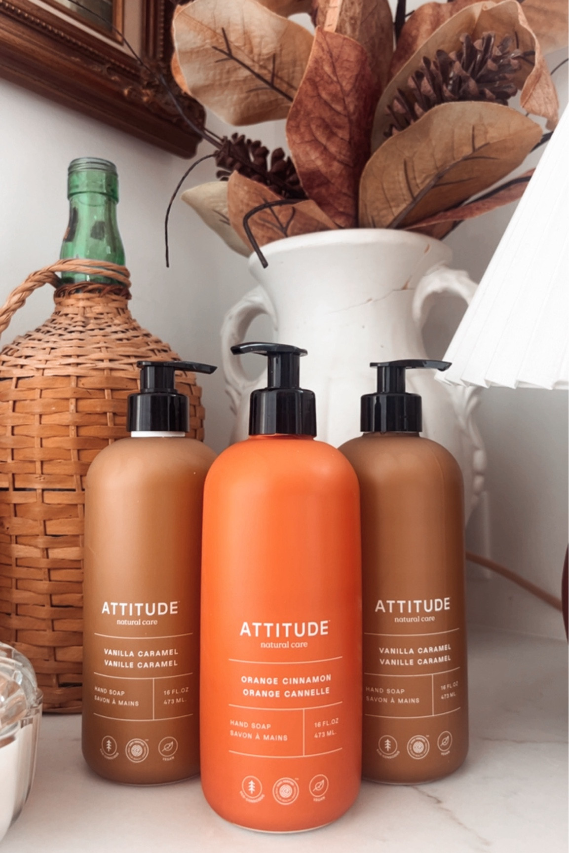 The best smelling all natural Fall scented hand soaps!! Absolutely love the smell. 



#LTKSeasonal #LTKFindsUnder50 #LTKHome