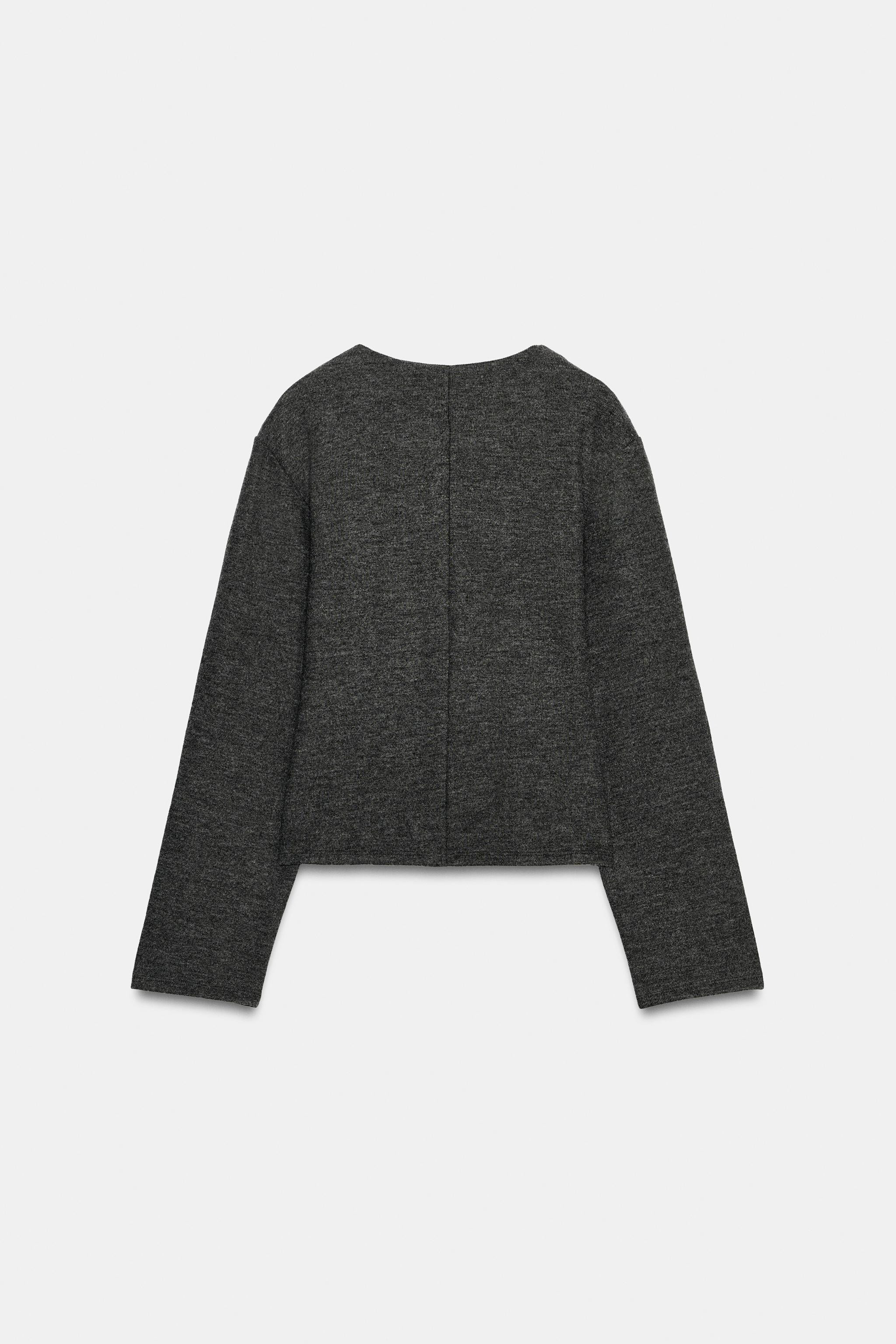SOFT-FEEL FITTED JACKET | Zara UK