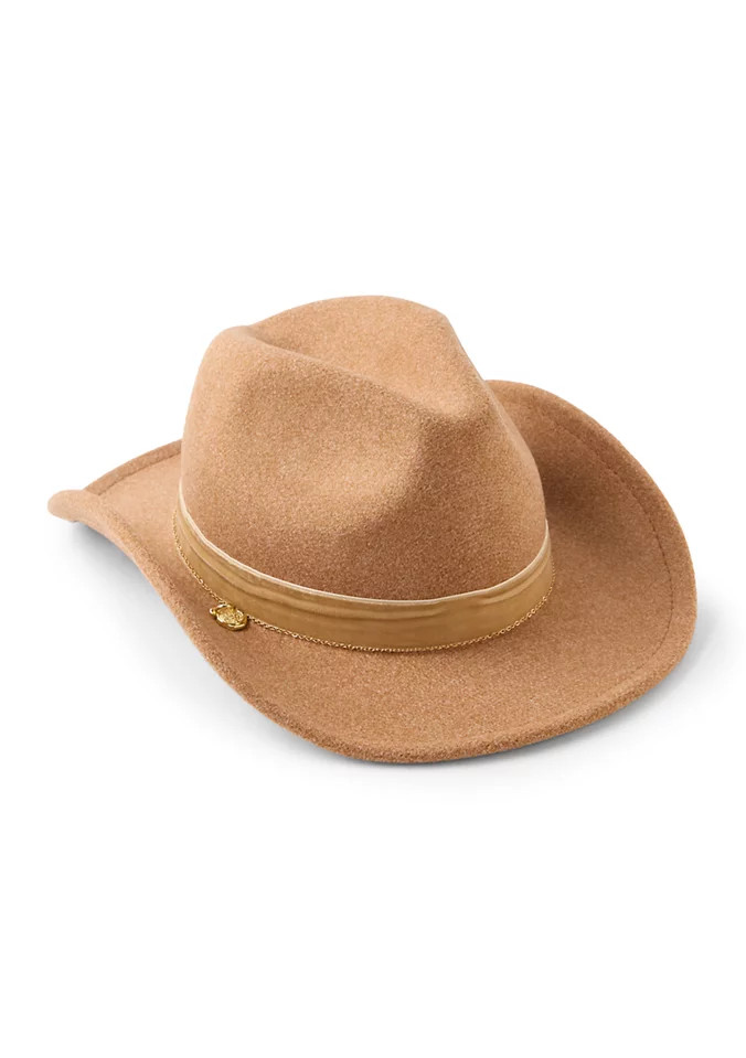 Cowboy Hat with Chain Trim | Belk