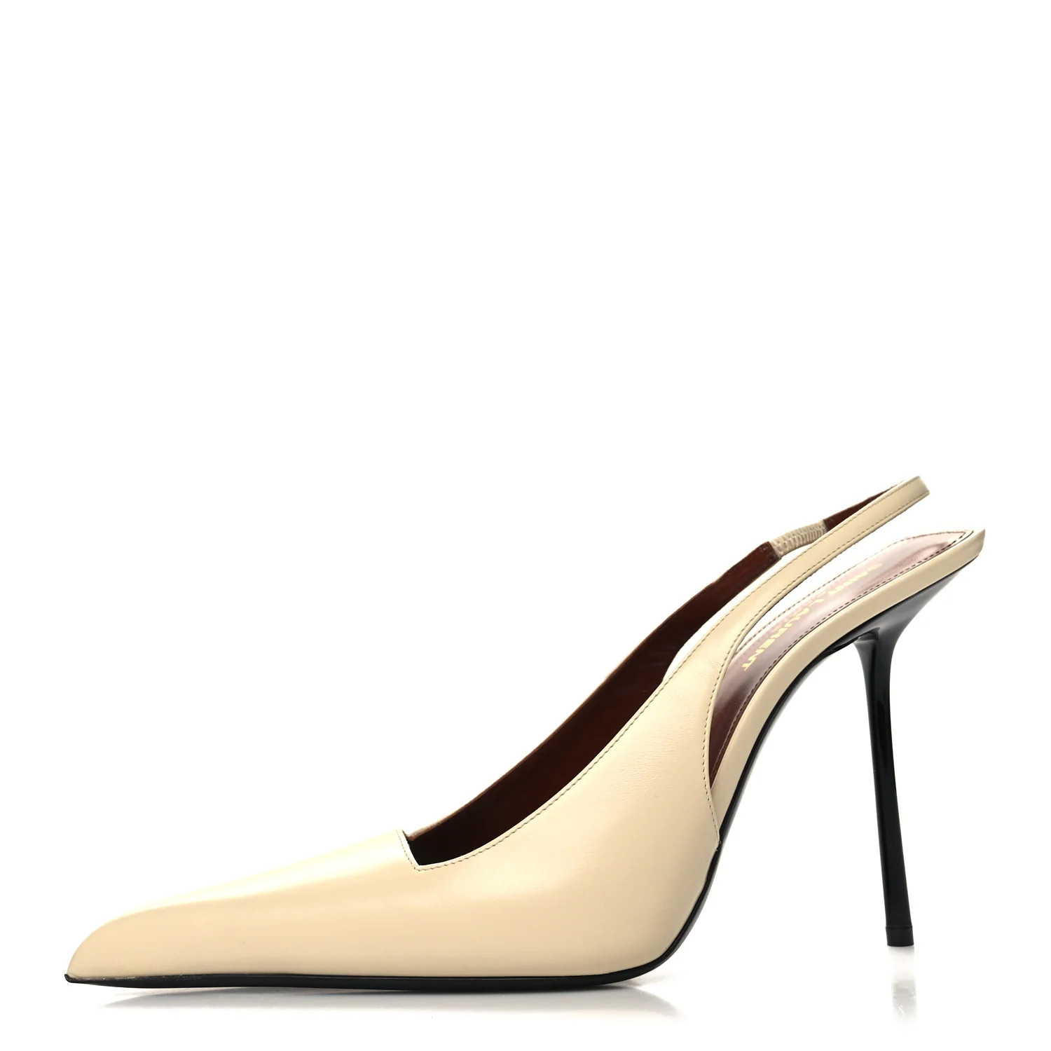 Calfskin Paloma 105 Slingback Pumps 41 Beige | FASHIONPHILE (US)