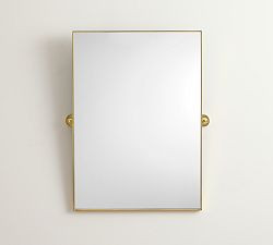 Sansome Rectangular Pivot Mirror | Pottery Barn (US)