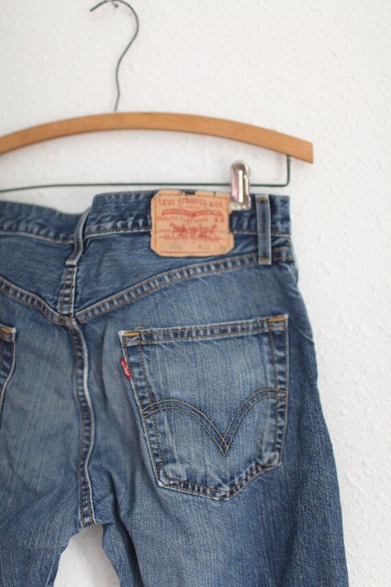 Vintage Distressed Levis 501 Jeans Denim 32 30 0516 - Etsy | Etsy (US)