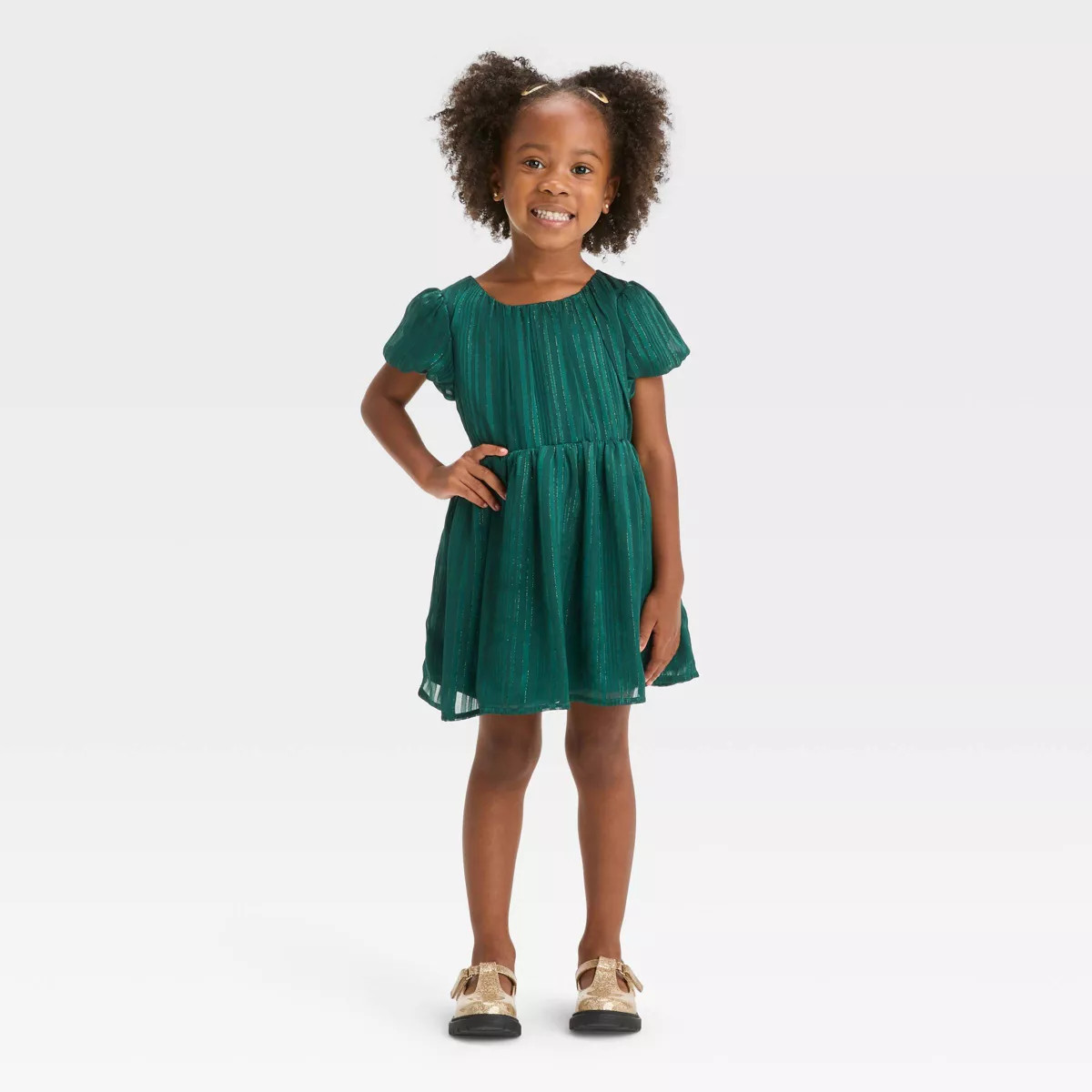 Toddler Girls' Casual Dress - Cat & Jack™ Green | Target