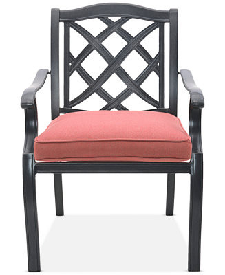 Wythburn Mix and Match Lattice Outdoor Dining Chair, Created for Macy's - Macy's | Macy's