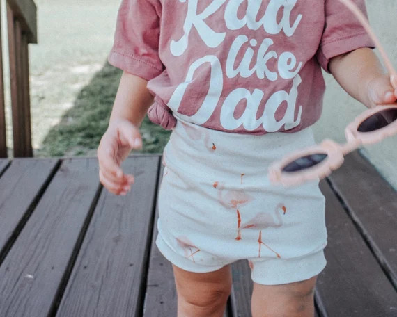 Toddler High Waisted Pink Flamingo Bloomers / Gender Neutral | Etsy | Etsy (US)