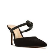 Sionne Suede & Vinyl Mule | Office-to-out Situation | Schutz | Schutz Shoes (US)