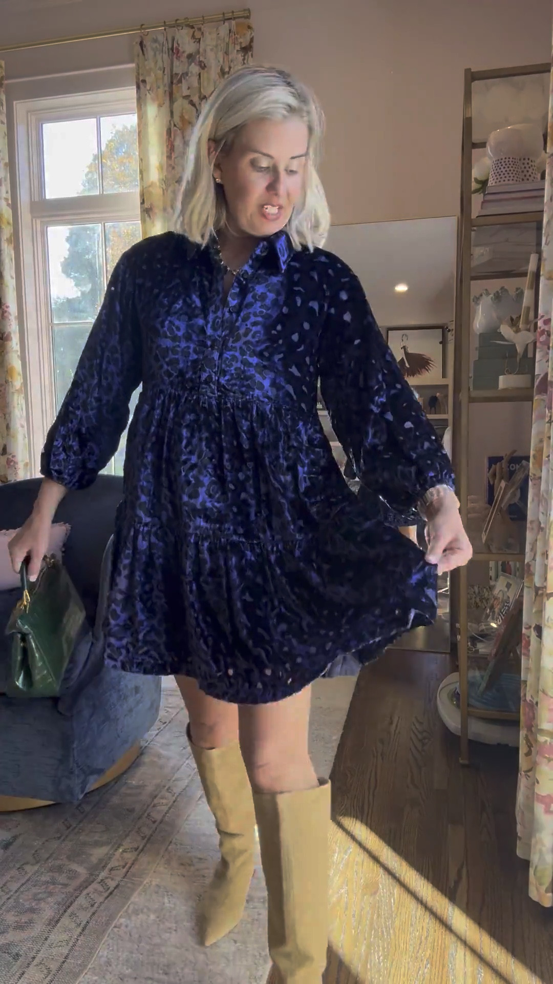 Use code CAT30 to save 30% at Anthro + spend $200 now, get $50 later for holiday gifting, 12/11-12/25! 

Wearing size XS dress and 8 boots

#LTKSaleAlert #LTKHoliday #LTKSeasonal