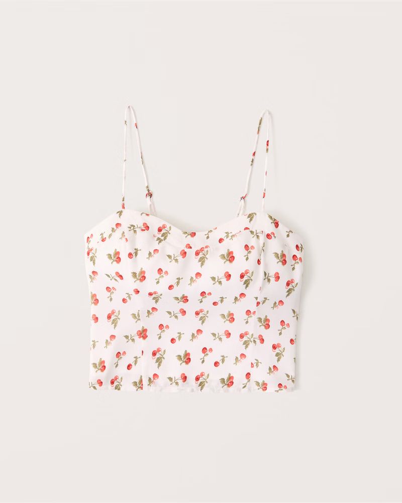 Seamless Sweetheart Cami | Abercrombie & Fitch (US)