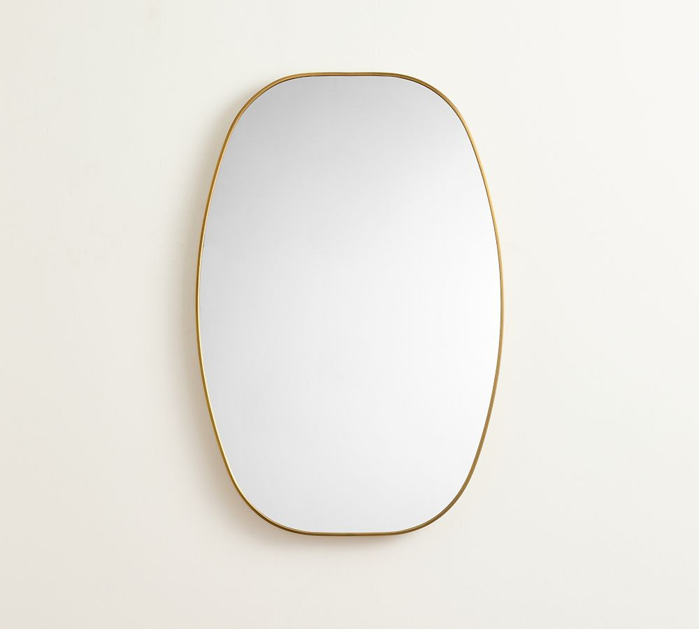 Linden Oval Mirror | Pottery Barn (US)