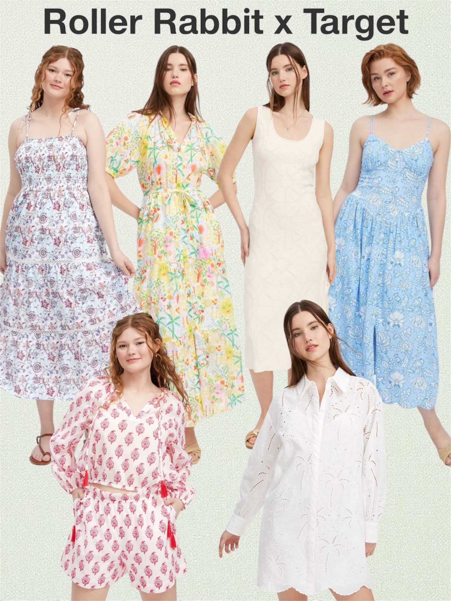 Roller Rabbit x Target’s new arrivals are incredibly cute and perfect for a vacation. Unfortunately, everything is selling out quickly, but I managed to find these still in stock. 



#LTKSpringSale

#LTKootd #LTKTravel #LTKSeasonal