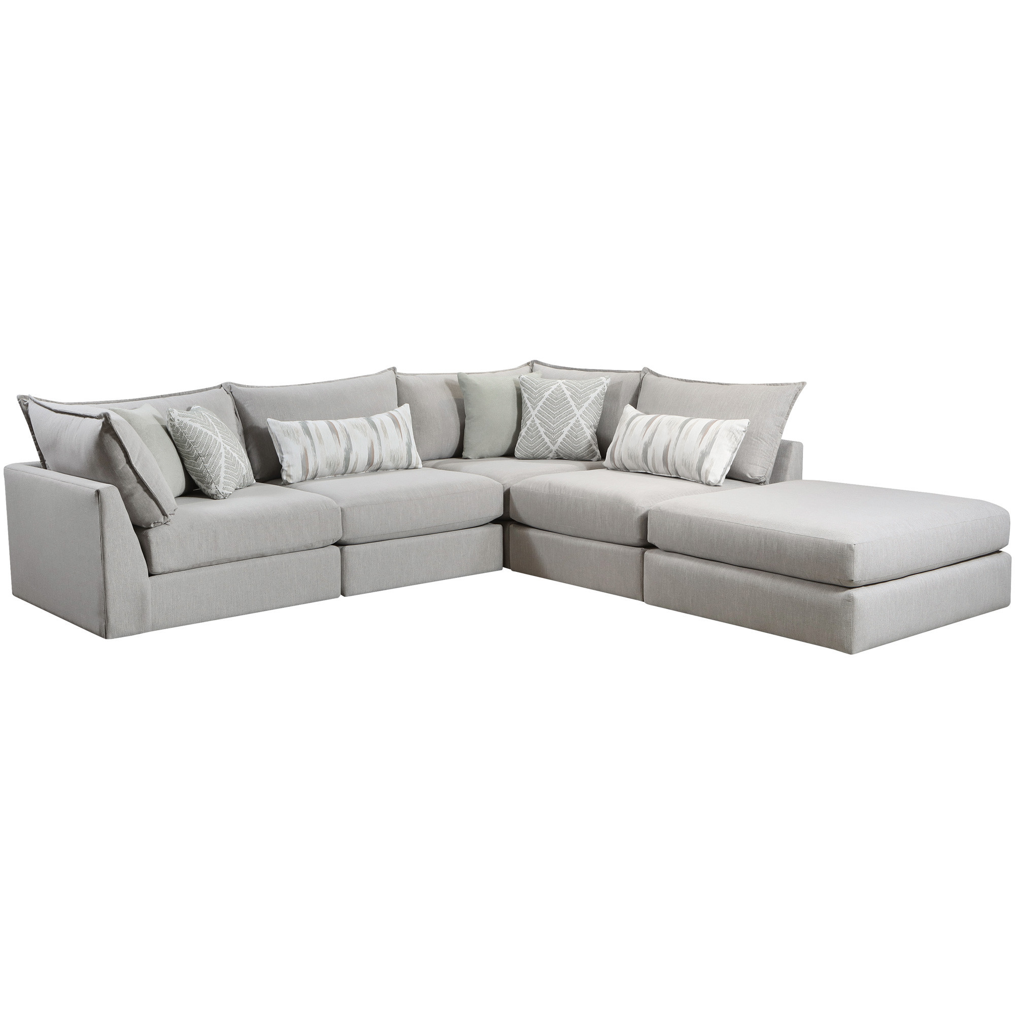Floza Cremini 5 Piece Sectional | Slumberland Furniture