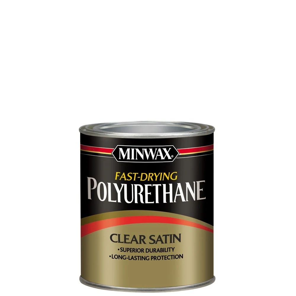 Minwax Clear Satin Oil-Based Polyurethane (1-Quart) | Lowe's