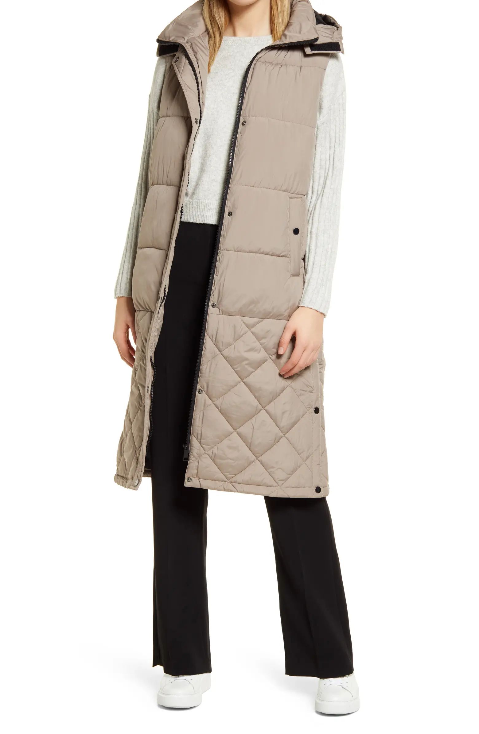 Mix Quilt Puffer Vest | Nordstrom