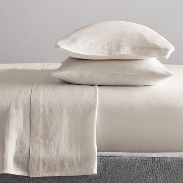 Belgian Flax Linen Sheet Set | West Elm (US)